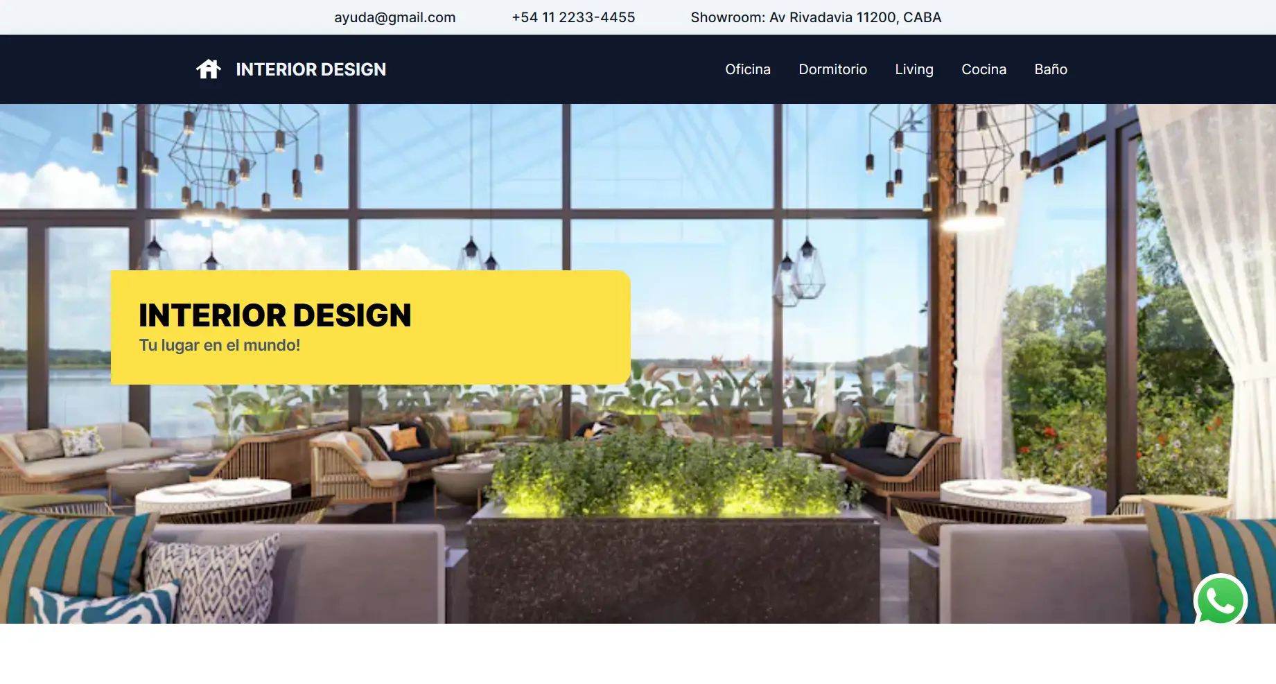 home page